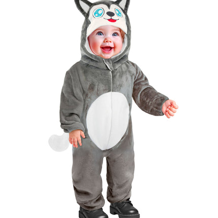 Widmann SRL Husky pak pluche fluweel hond