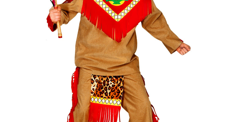 Widmann SRL Indianen kostuum Sitting Bull kind