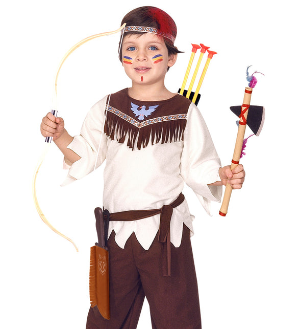 Widmann SRL Indianen mes met schede Rambo