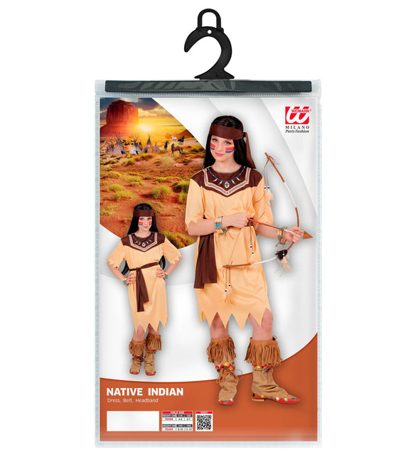 Widmann SRL Indianen outfit Alna voor meiden