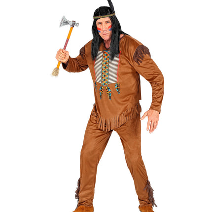 Widmann SRL Indianen pak bruin