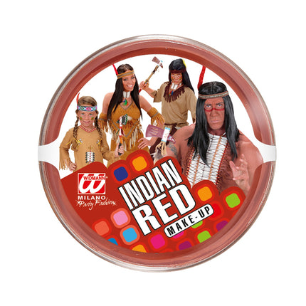Widmann SRL Indianen rode schmink voor carnaval