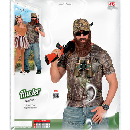 Widmann SRL Jager shirt en pet voor heren