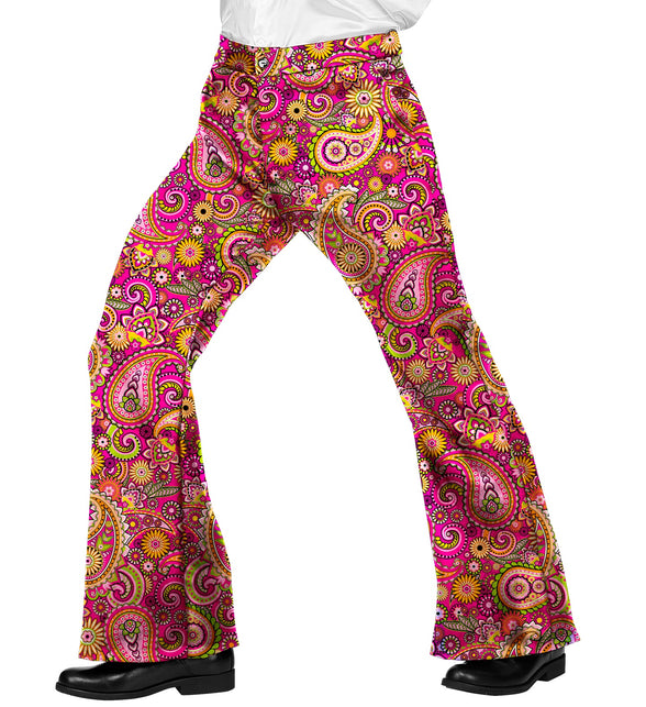 Widmann SRL Jaren 70 broek paisley heren