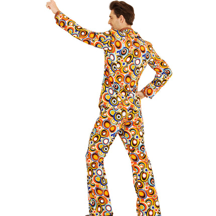 Widmann SRL Jaren 70 kostuum groovy cirkels