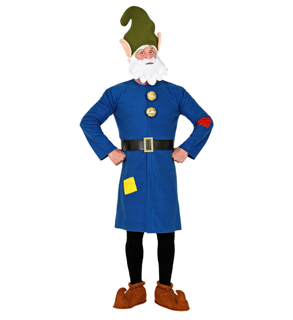 Widmann SRL Kabouter pak blauw volwassenen