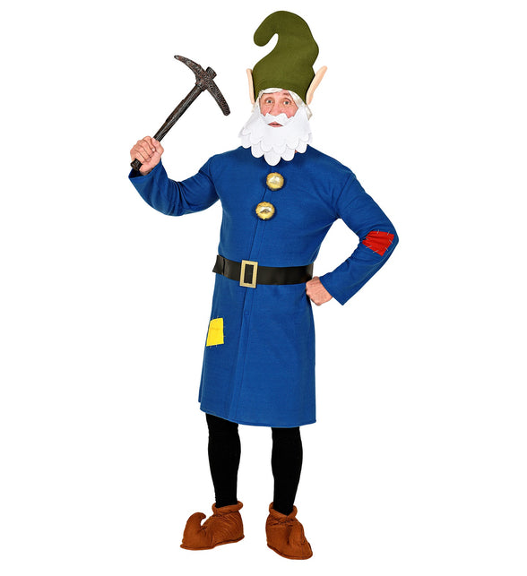 Widmann SRL Kabouter pak blauw volwassenen