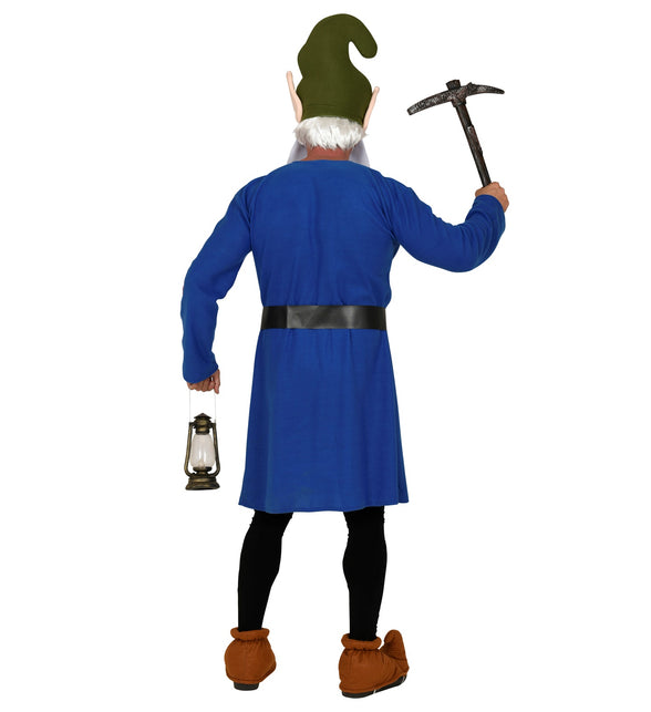 Widmann SRL Kabouter pak blauw volwassenen