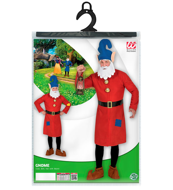 Widmann SRL Kabouter pak volwassenen Bonkel