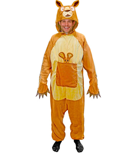 Widmann SRL Kangaroo kostuum pluche Skippie