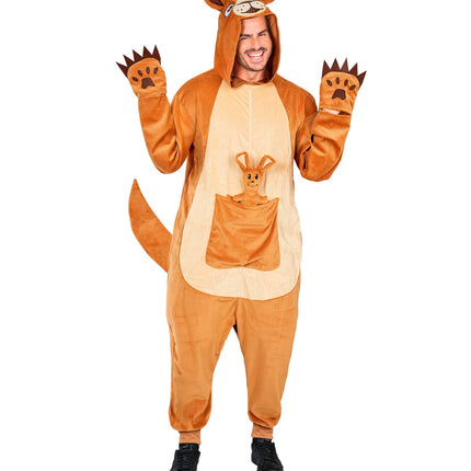 Widmann SRL Kangaroo kostuum pluche Skippie