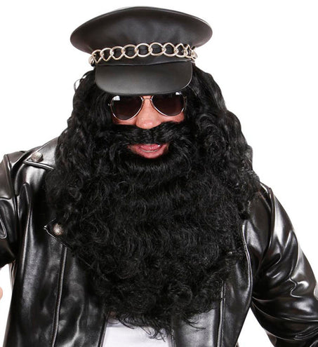 Widmann SRL Kapiteinsbaard zwart piraat