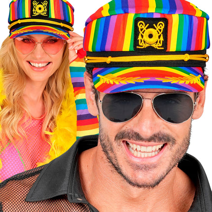 Widmann SRL Kapiteinspet regenboog