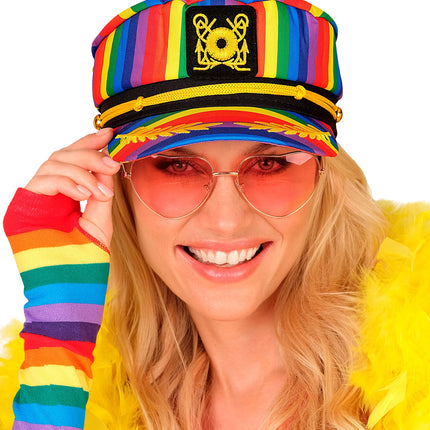 Widmann SRL Kapiteinspet regenboog