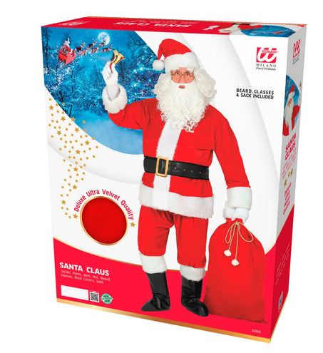 Widmann SRL Kerstman pak deluxe Snowy