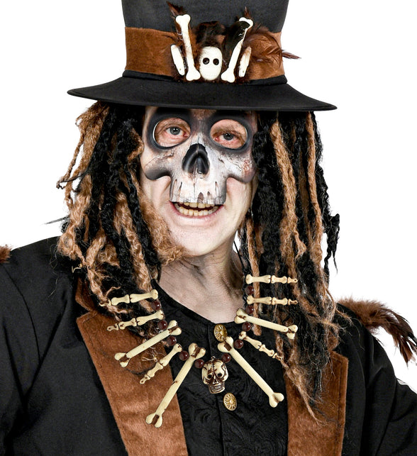 Widmann SRL Ketting met botten en schedels