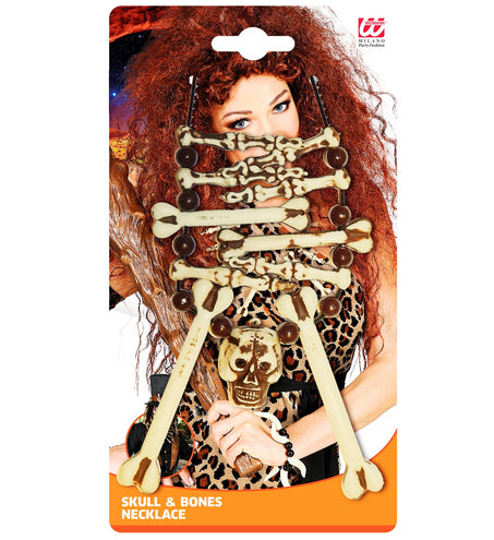Widmann SRL Ketting met botten en schedels