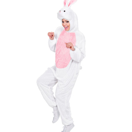 Widmann SRL Konijnen pak witte bunny