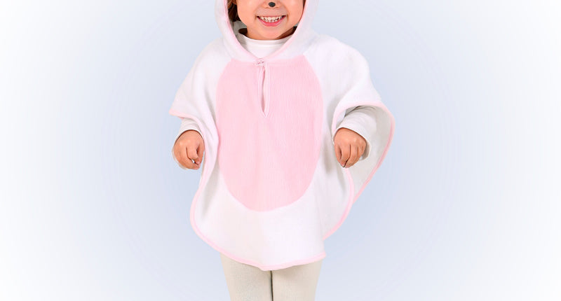 Widmann SRL Konijnen poncho kinderen