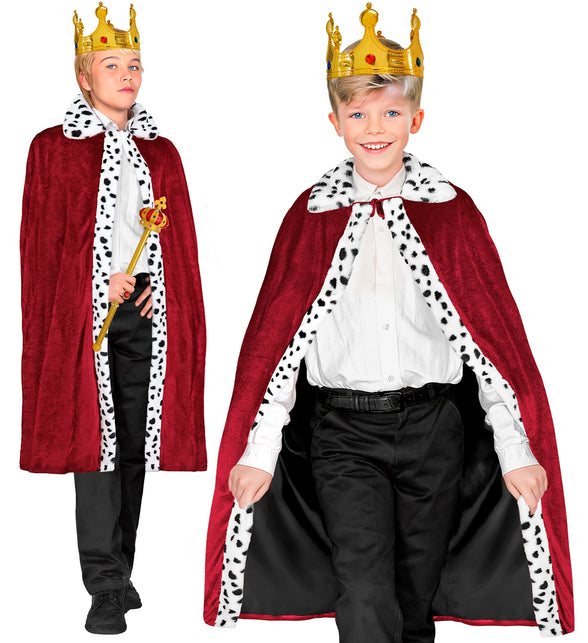 Widmann SRL Koningsmantel bordeaux rood 90cm