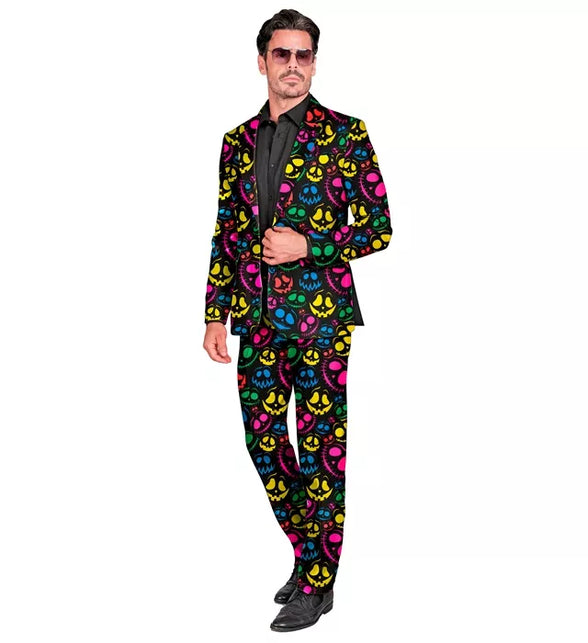 Widmann SRL Kostuum neon geesten Halloween