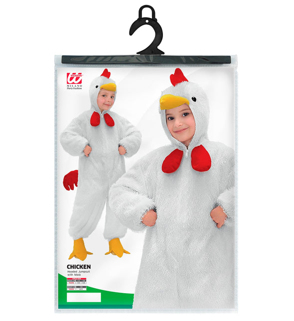 Widmann SRL Kostuum witte kip Hennie