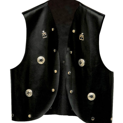 Widmann SRL Leren vest motor man