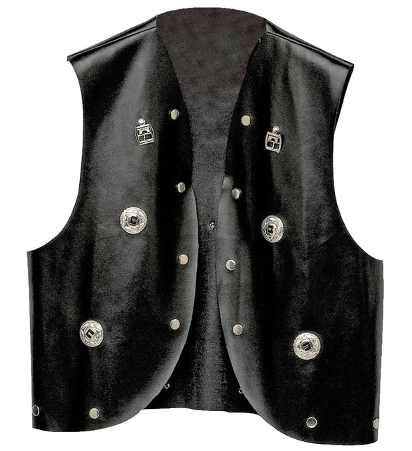 Widmann SRL Leren vest motor man