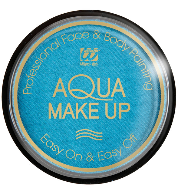 Widmann SRL Licht blauwe schmink waterbasis