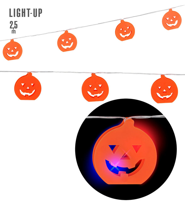 Widmann SRL Lichtketting pompoenen deco