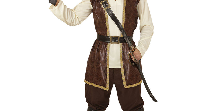 Widmann SRL Luxe piratenpakken met alles erop en eraan