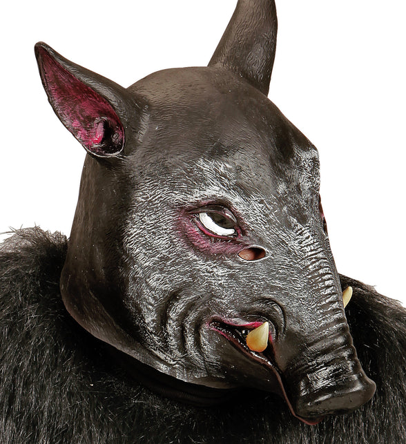 Widmann SRL Mannelijk varkens masker voor party's
