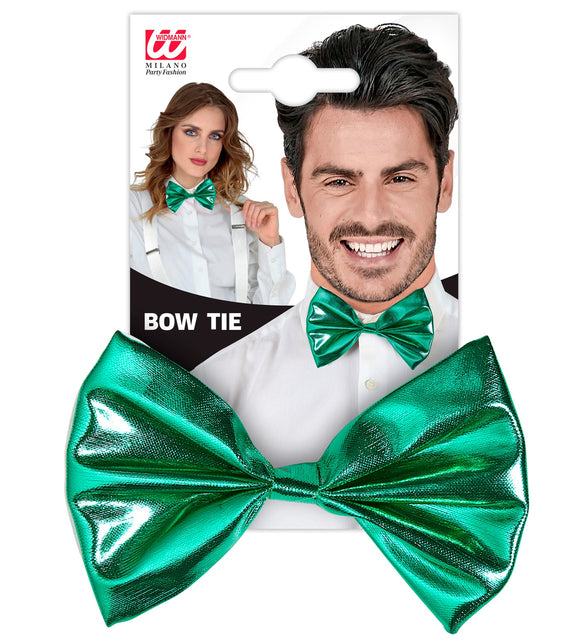 Widmann SRL Metallic groene strikjes