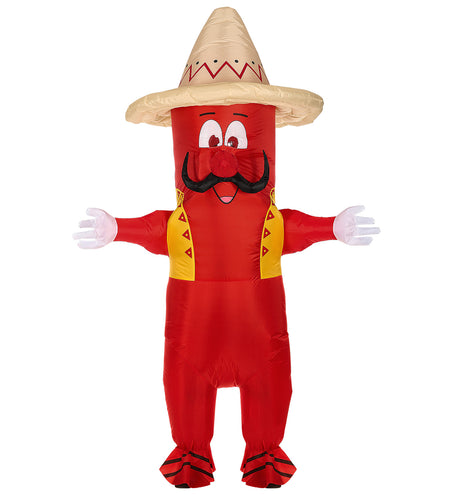 Widmann SRL Mexicaans chili peper kostuum opblaasbaar