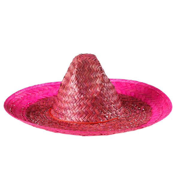 Widmann SRL Mexicaanse sombrero roze