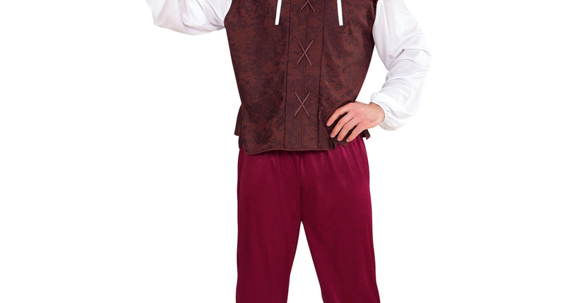 Widmann SRL Middeleeuws boeren kostuum Taveerne