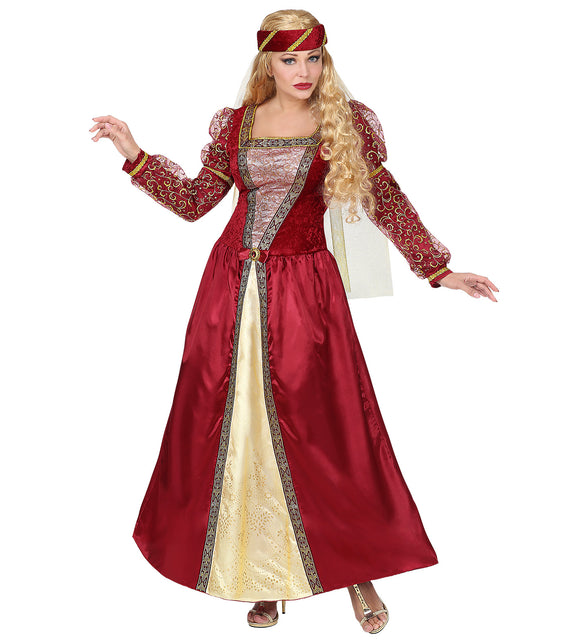 Widmann SRL Middeleeuwse prinses Helena pak dames