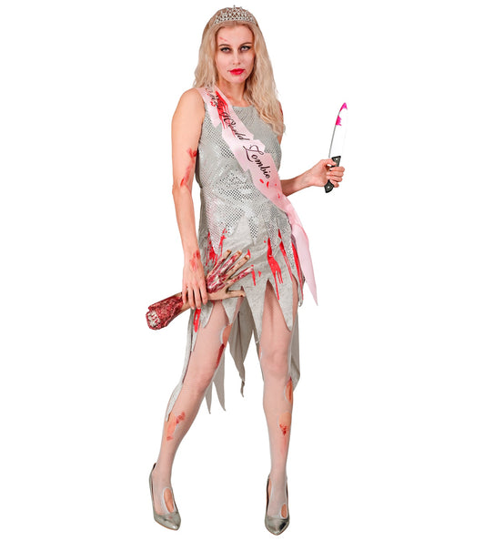 Widmann SRL Miss World zombie jurk voor Halloween