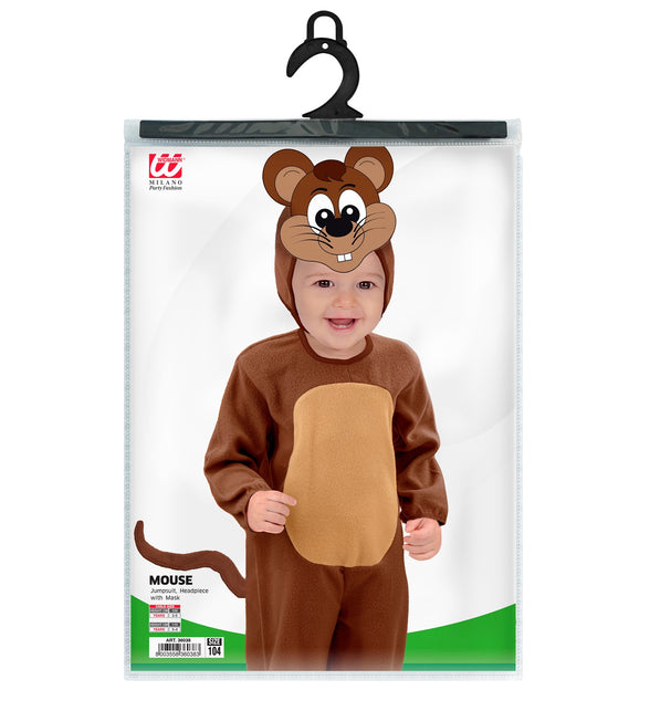 Widmann SRL Muis kostuum kind Piep