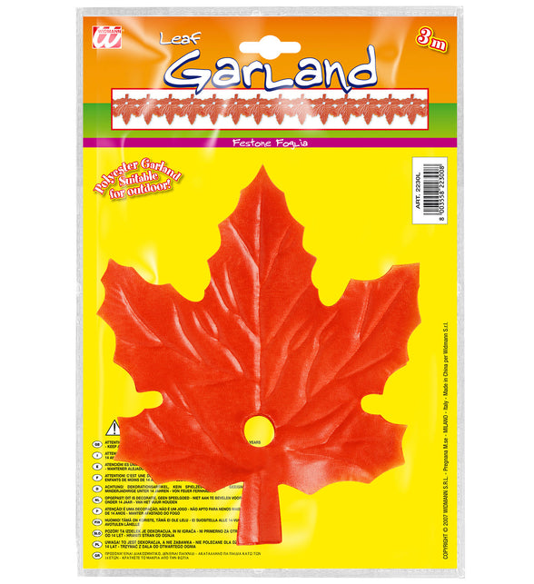 Widmann SRL Najaarslinger bladeren 3 meter