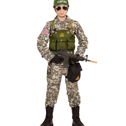 Widmann SRL Navy seals kostuum jongen