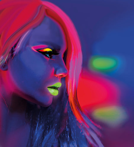 Widmann SRL Neon groene lippenstift 6ml