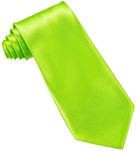 Widmann SRL Neon groene stropdas