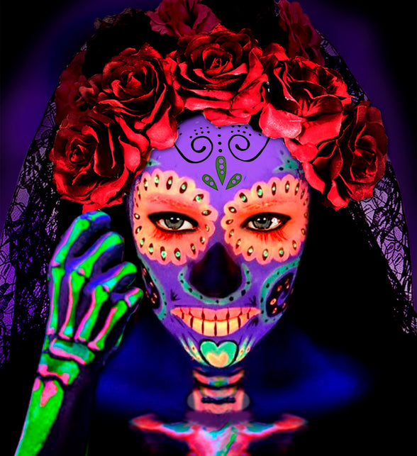 Widmann SRL Neon oranje lippenstift 6ml