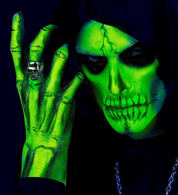 Widmann SRL Neon schmink groen in tube