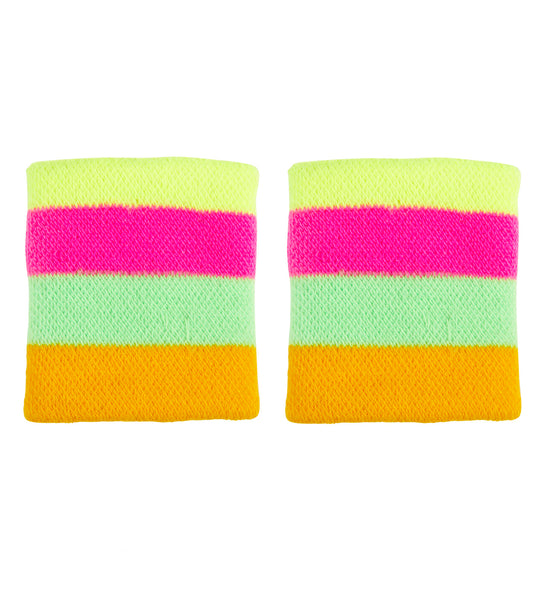 Widmann SRL Neon zweetbanden meerkleurig