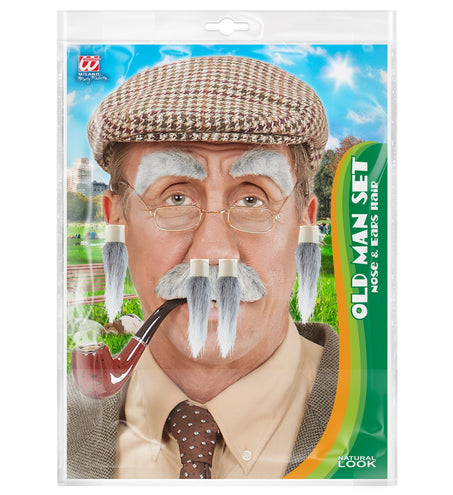 Widmann SRL Nep neusharen en oorharen grijs