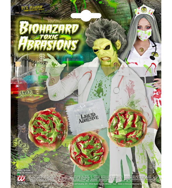 Widmann SRL Nep schaafwond radioactief zombie latex