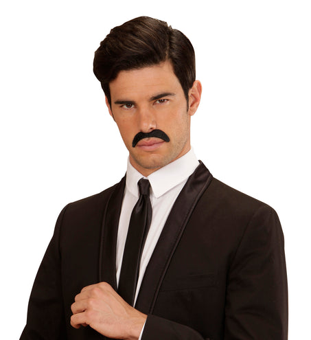 Widmann SRL Nep snorren zwart 12 stuks