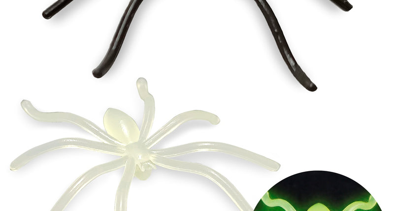 Widmann SRL Nep spinnen glow in the dark 6 stuks